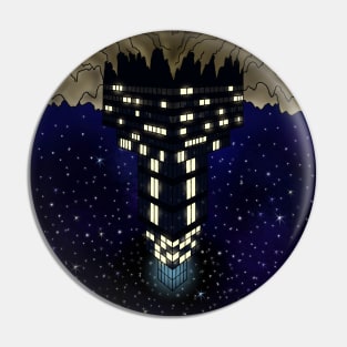 Skyscraper in space Pin