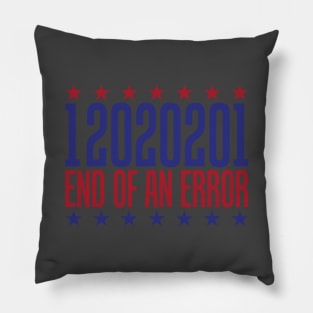 12020201 end of an error Pillow