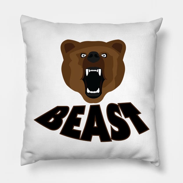 Beast Pillow by GetHy