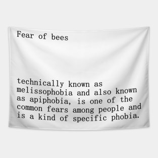 Fear of bees definition Tapestry