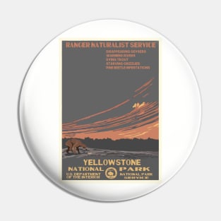 National Parks 2050: Yellowstone Pin