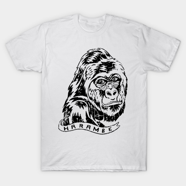 harambe reds jersey