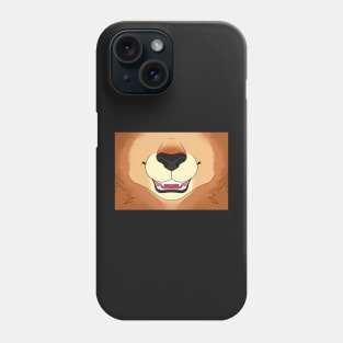 Tan Mane Lion Face Phone Case