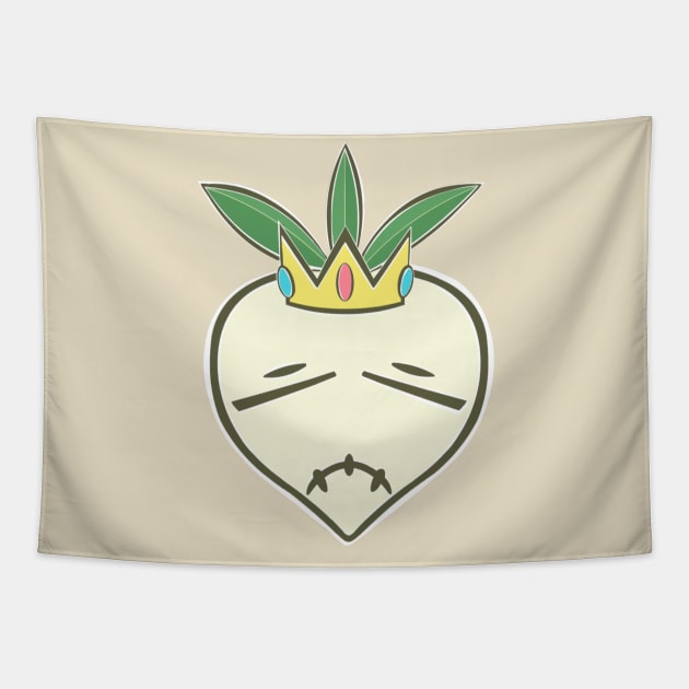 Stitch Face Turnip Tapestry by Myntea