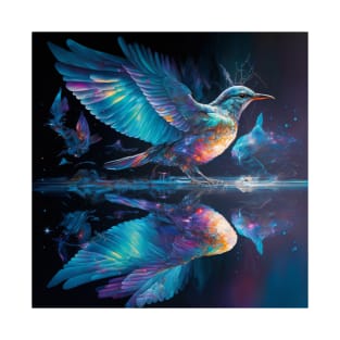 colorful bird reflection T-Shirt