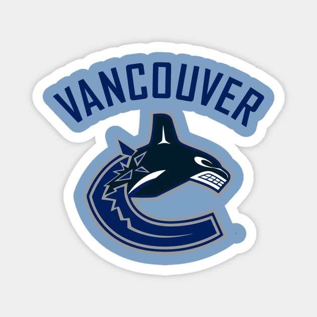Vancouver Canucks Magnet by Briancart