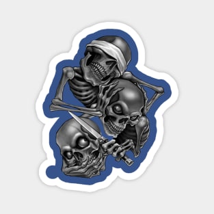 Hear No Evil Speak No Evil See No Evil Magnet