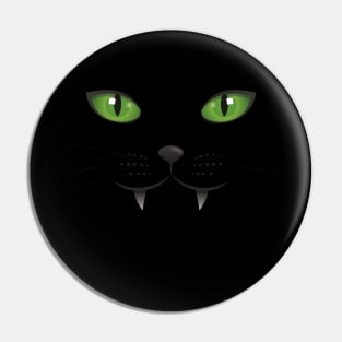 black Cat Pin