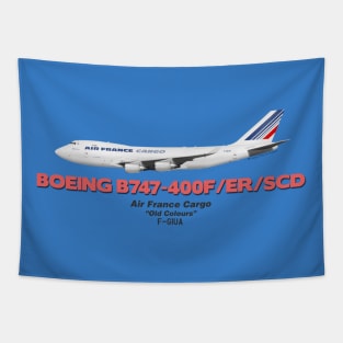 Boeing B747-400F/ER/SCD - Air France Cargo "Old Colours" Tapestry