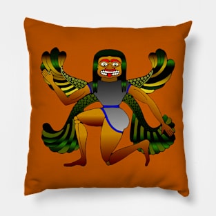 Winged Medusa Pillow