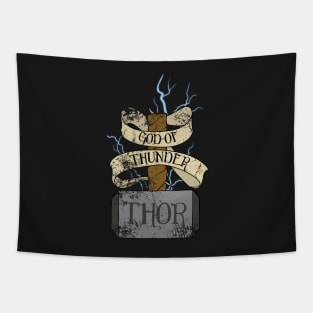 God of Thunder Tapestry