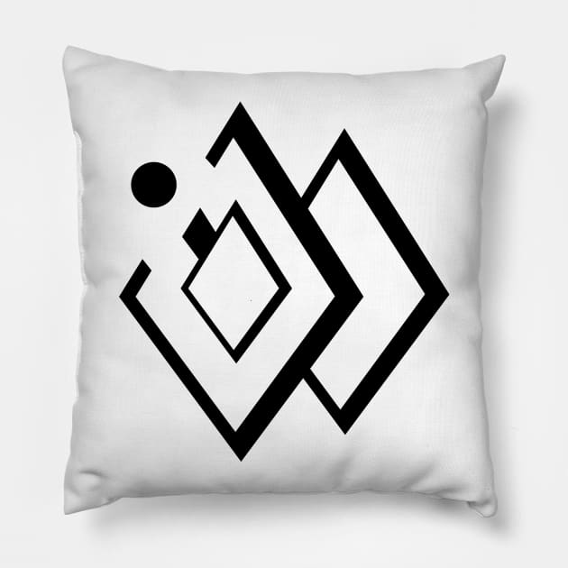 Smallville Kryptonian Symbol for Dax-Ur Pillow by Heroified