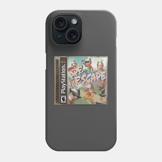 Ape Escape! Phone Case by Bombastic Graphics