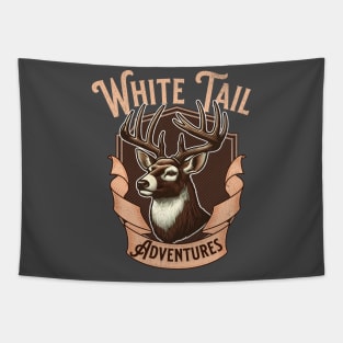 White Tail Adventures Tapestry