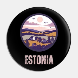 Estonia Pin