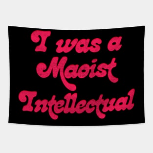 I was a Maoist intellectual / Momus Fan Design Tapestry