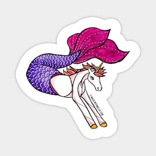 Mermaid Unicorn — Mermay Unicorn Illustration series Magnet