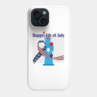 Happy 4th of july Phone Case