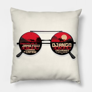 Django unchained movie art inspired Pillow