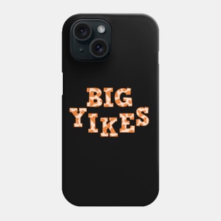 Big Yikes Giraffe Animal Print Bold Text Phone Case