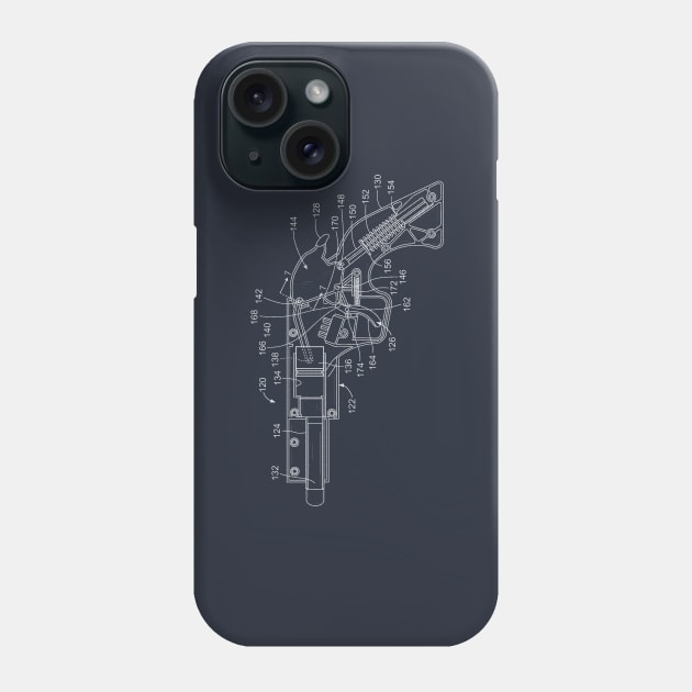 Toy Gun 3 Phone Case by blurryfromspace