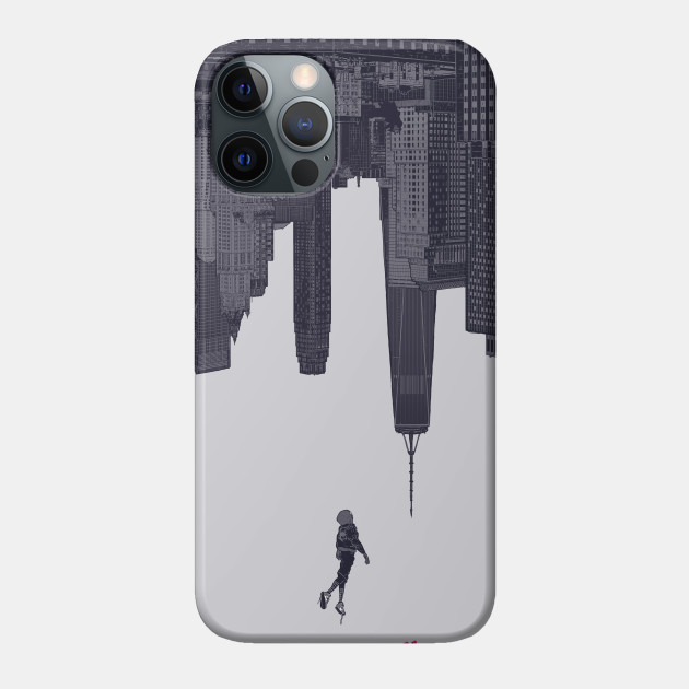 SPIDERVERSE GREY - Spider Man - Phone Case