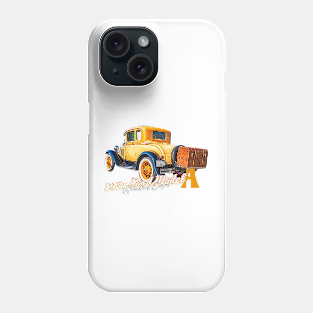 1931 Ford Model A Standard Coupe Phone Case by Gestalt Imagery