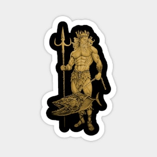 Poseidon and his dog Magnet