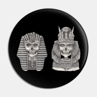 Cleopatra and pharaoh skeleton lovers. Pin