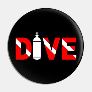 Dive - Scuba Diver - Diver lover - Scuba diving - Diving Pin