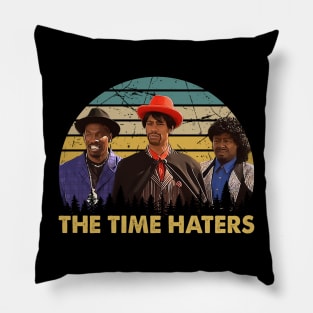 Vintage Retro The Time Haters Movie Lover Gift Pillow