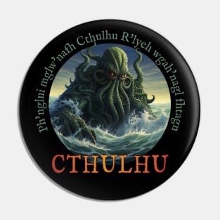 A prayer for Cthulhu Pin