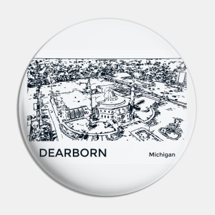 Dearborn Michigan Pin