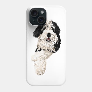 Finley the Bernadoodle Phone Case