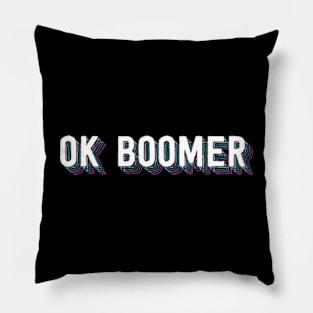 OK Boomer Pillow