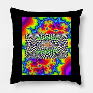 Peace & Love / The HIPPIES were RIGHT! Pillow