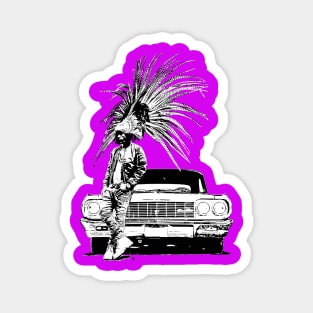 Aztec Coche Magnet