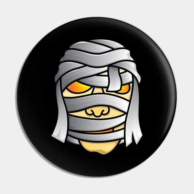 Mummy Character Pin by zynaldn