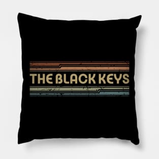 The Black Keys Retro Lines Pillow