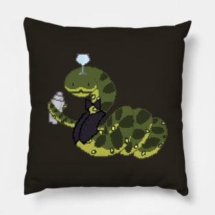 The handsome bartender snake Pillow