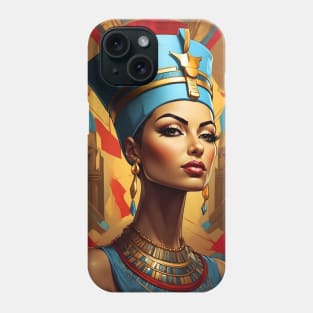 Queen Nefertiti Portrait Phone Case