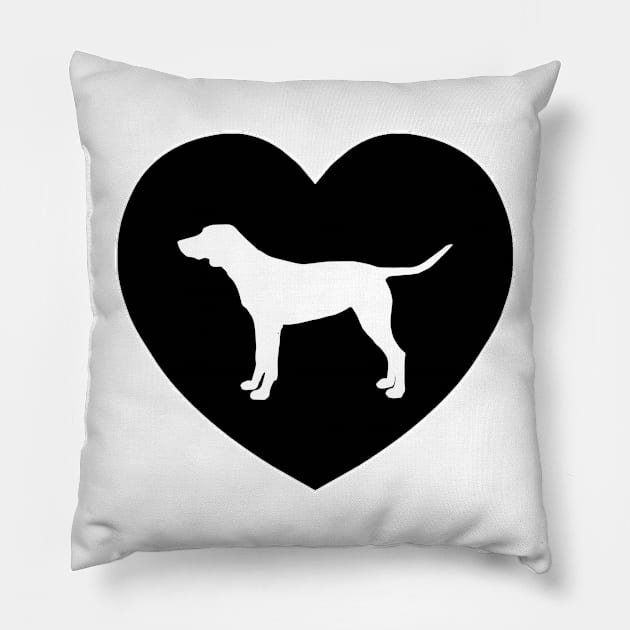 Dog Love | I Heart... Pillow by gillianembers