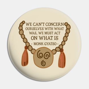 Monk Gyatso's Wisdom (Dark) Pin