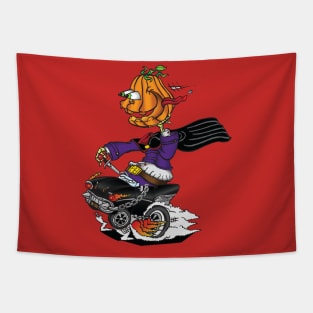 Headless Horseman Rat Fink Tapestry