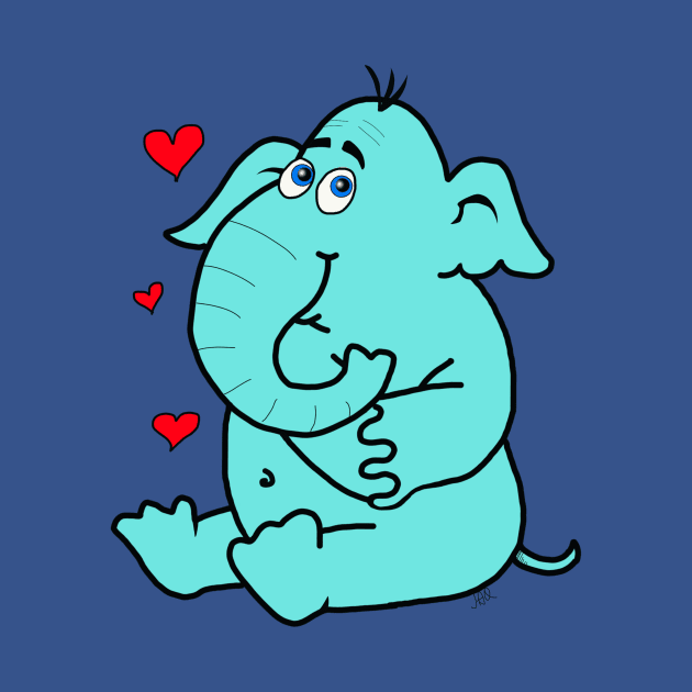 cute elephant by wolfmanjaq