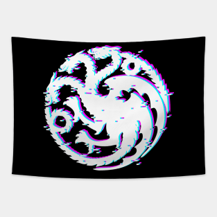 dragon glitch Tapestry