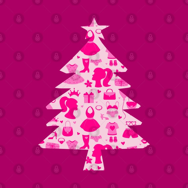 Barbie Pink Christmas Tree by nancy.hajjar@yahoo.com