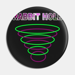 Rabbit Hole - Arcade Fire Pin