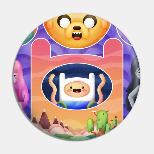 Adventure Time Pin by salihgonenli