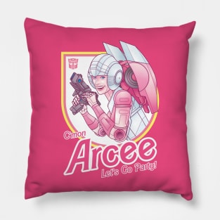 C'mon Arcee Let's Go Party! Pillow